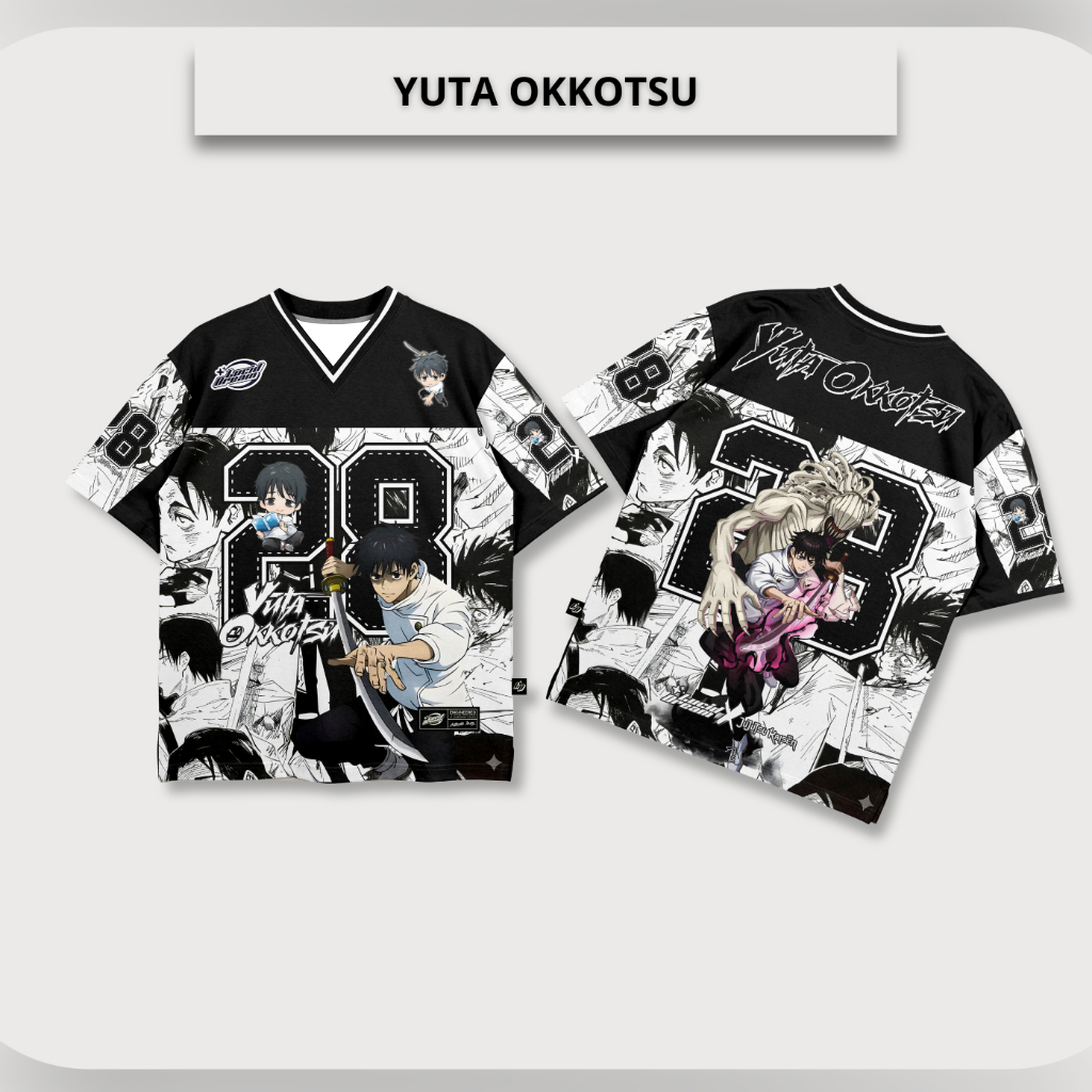 Men'S Shoes Black And White - Camiseta Jujutsu Kaisen 0 Yuta Okkotsu