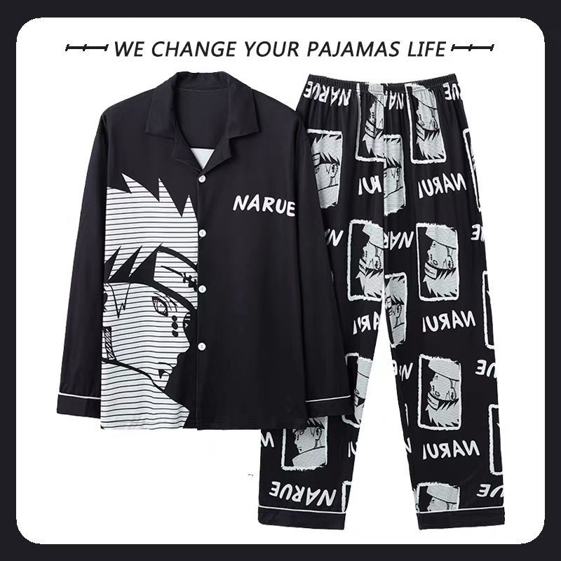 Men Shoes Models - Conjunto de Pijama con Estampado de