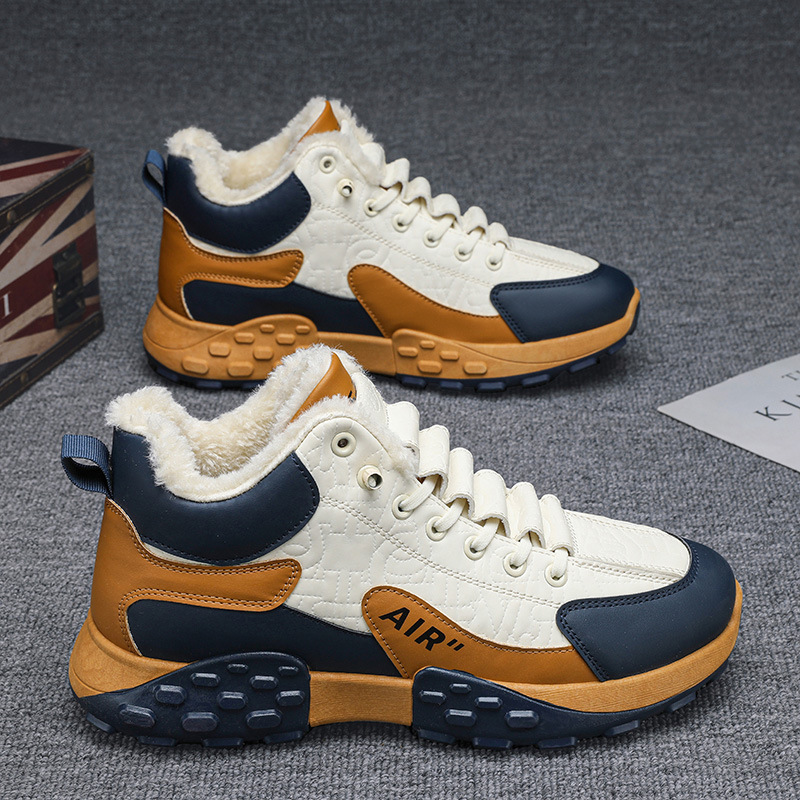 Men Shoes Running - Zapatos de Plataforma para Hombre, Cálidos,