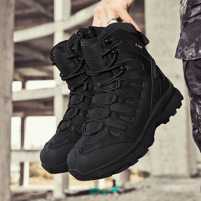 Men Shoes Brands - Botas tácticas para hombre con cordones,