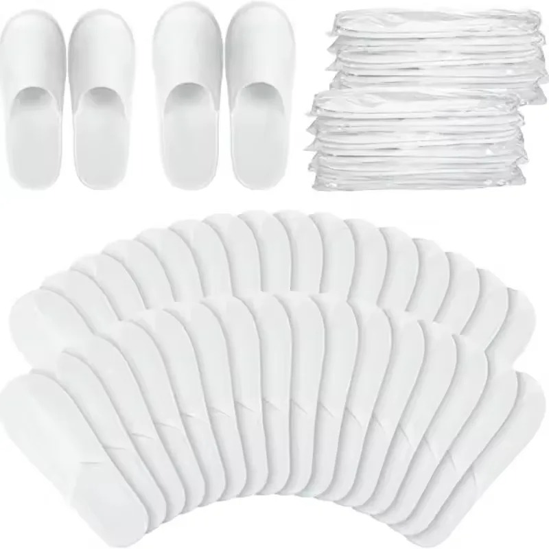 40 Pares de Pantuflas Blancas  - Men Shoes 2026 reseña y precio