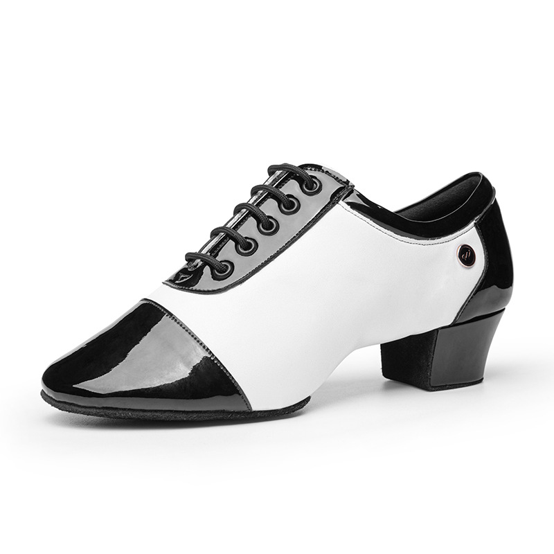 Nueva marca de zapatos de bail - Men'S Shoes Black And White reseña y precio