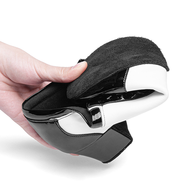 Nueva marca de zapatos de bail - Men'S Shoes Black And White reseña y precio