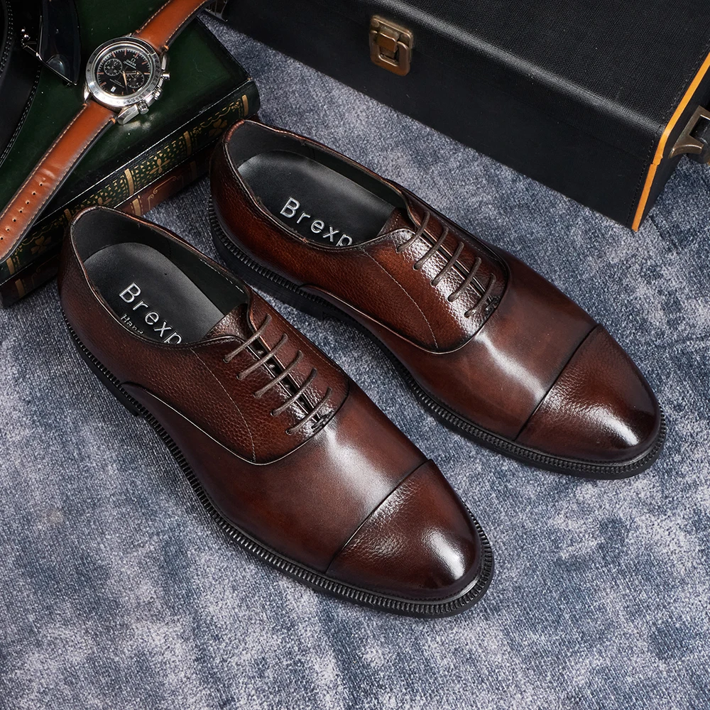 2025 zapatos de vestir Oxford  - Men Shoes Size 11 reseña y precio