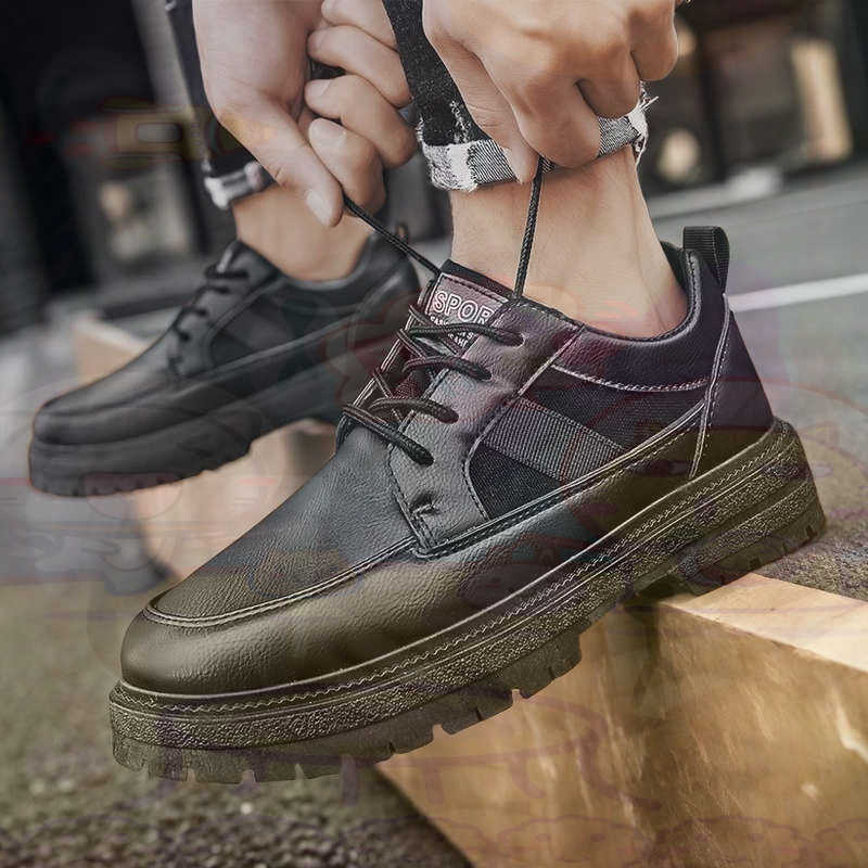 Zapatillas deportivas de cuero - Men Shoes Eu To Us reseña y precio