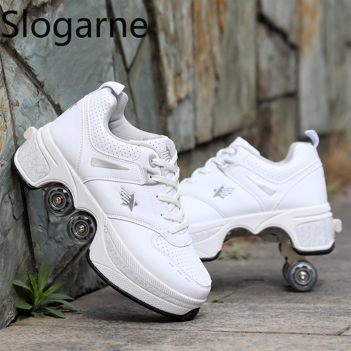 Zapatos de patines de 4 ruedas - Men Shoes Running reseña y precio