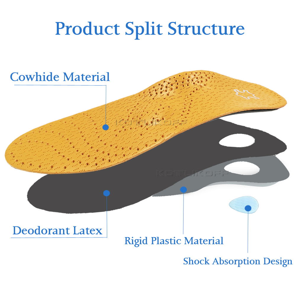 Plantilla ortopédica de cuero  - Men'S Shoes X Wide reseña y precio