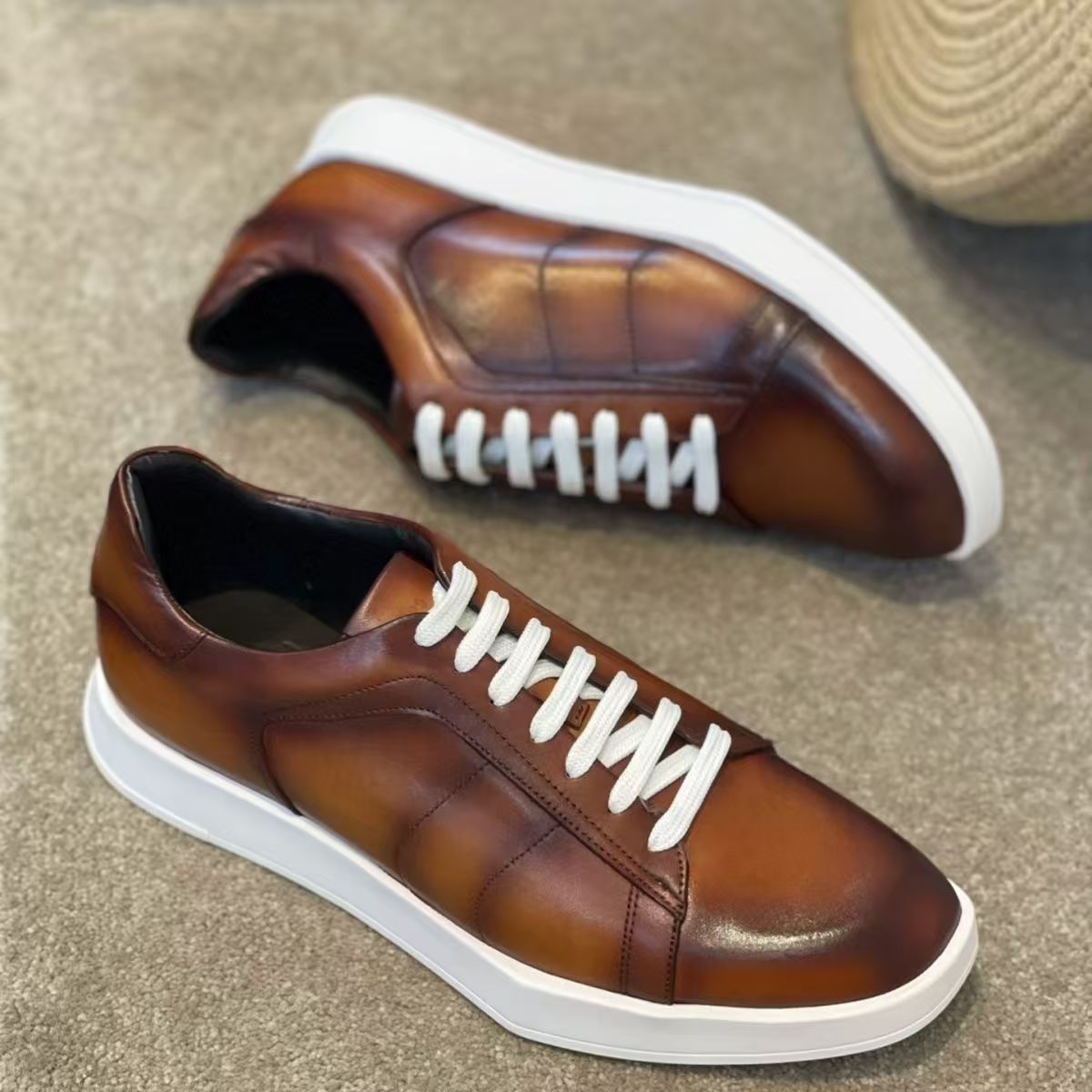 Zapatos de hombre de piel de v - Men Shoes Eu To Us reseña y precio