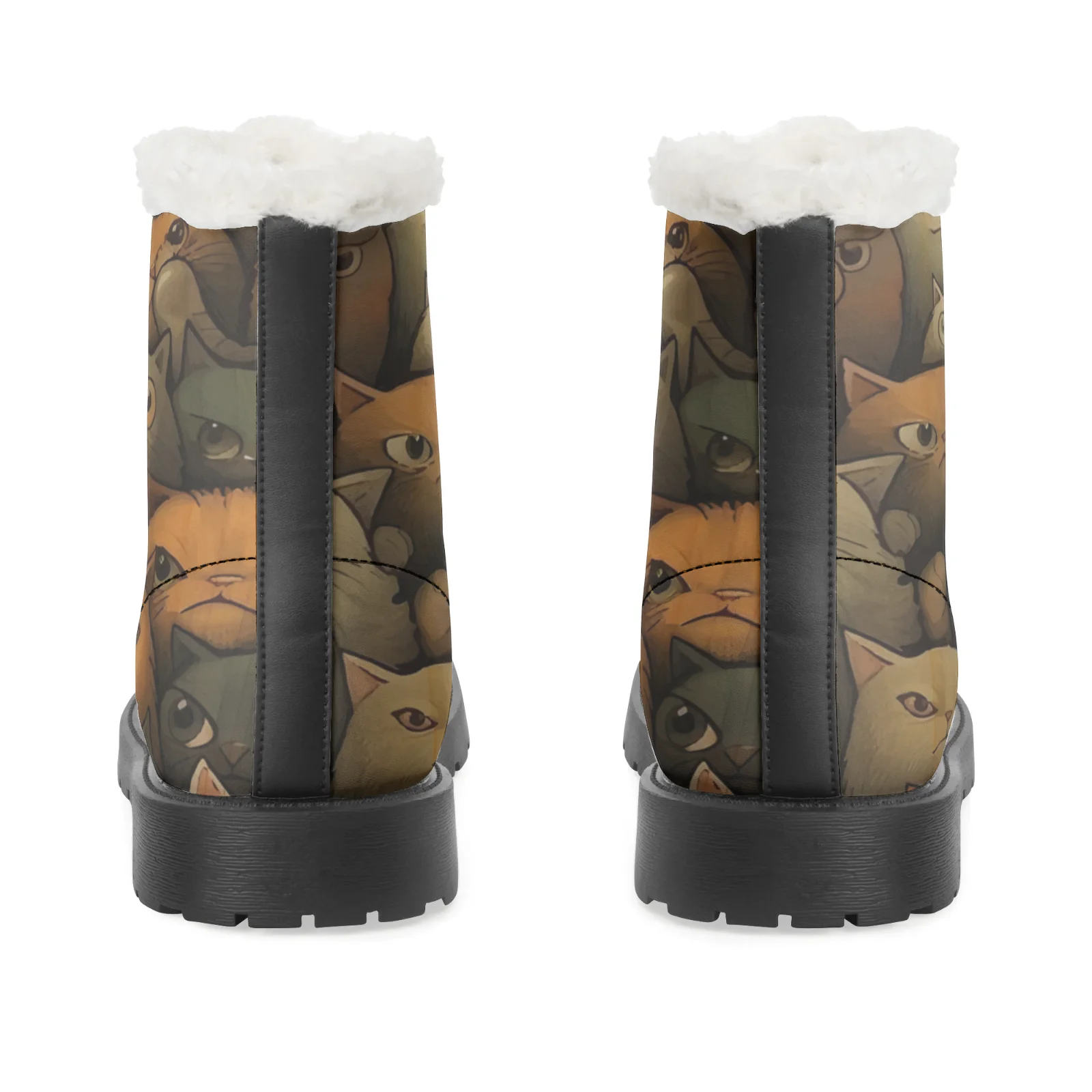 Botas de nieve de felpa con es - Men Shoes Eu To Us reseña y precio