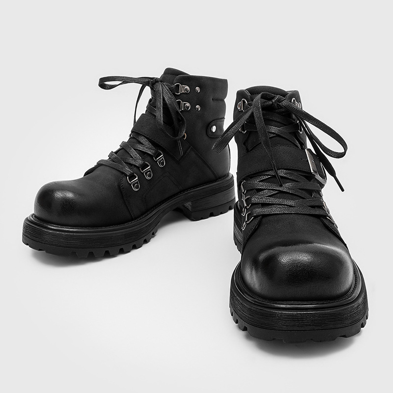 Botas de cuero de marca para h - Men Shoes Brands reseña y precio