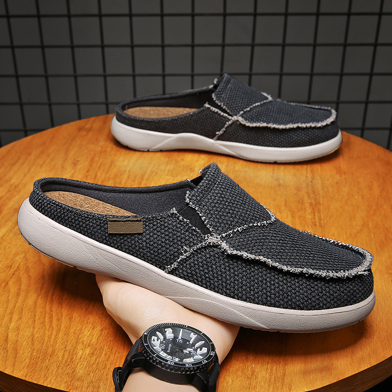 Zapatos de lona sin cordones p - Men Shoes Xxl reseña y precio